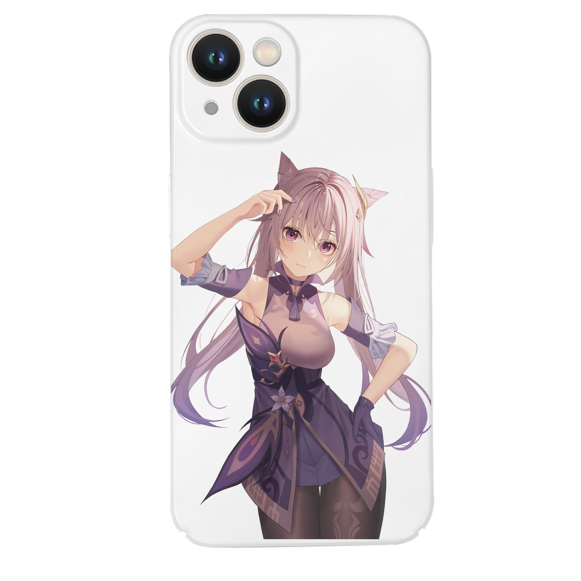 げんし神 刻晴 こくせい genshin Kokusei 【iPhone 14シリーズ対応】ハードケース
